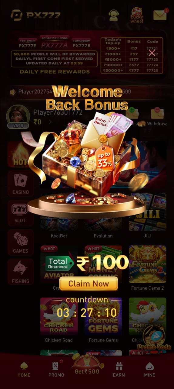Px777 game